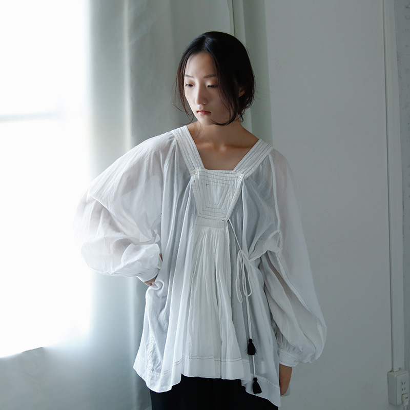 TOWAVASE トワヴァーズ カディコットン オドレー ブラウス “Audrey” 27