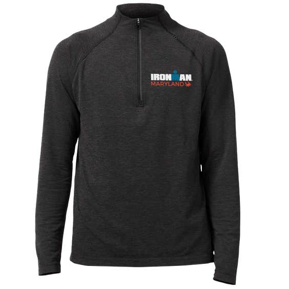IRONMAN MARYLAND LULULEMON MENS METAL VENT TECH HALF ZIP 2.0