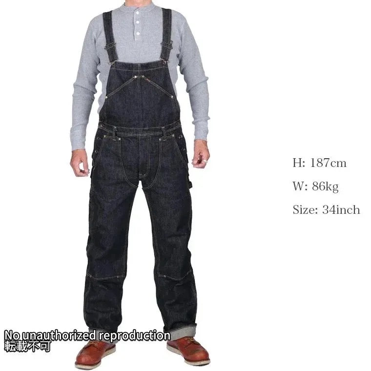 アイアンハート ダブルニー オーバーオール W32 L34 Lot819 すべての