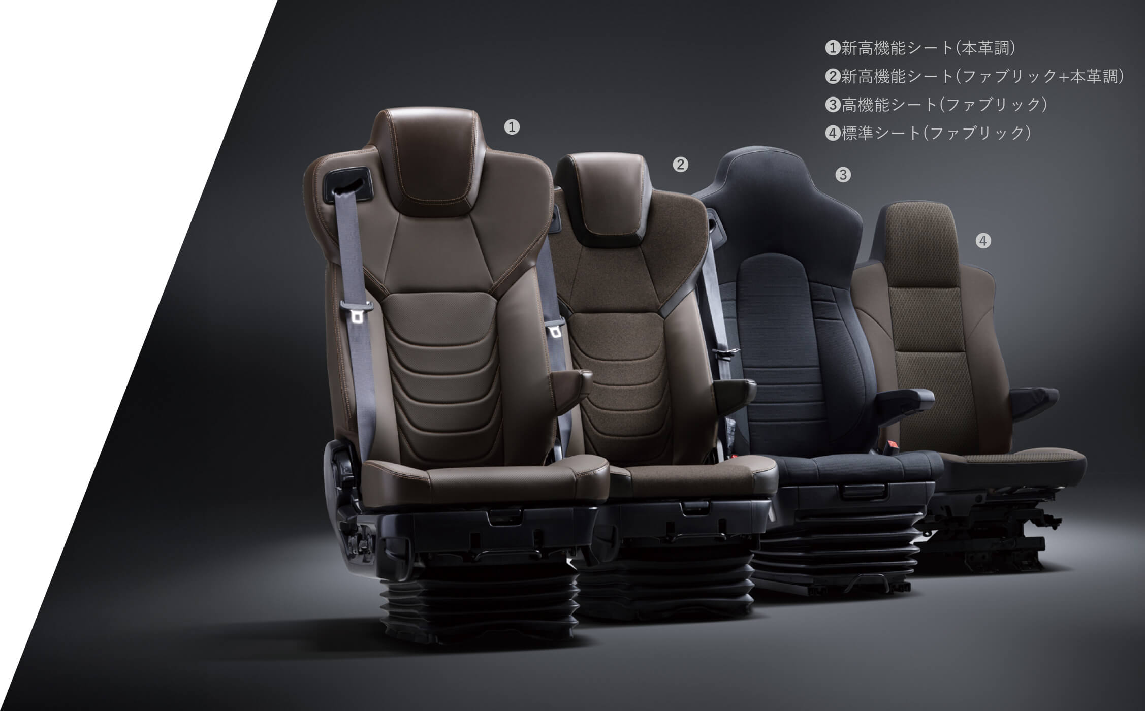 シート | インテリア | ISUZU：GIGA（大型トラック）