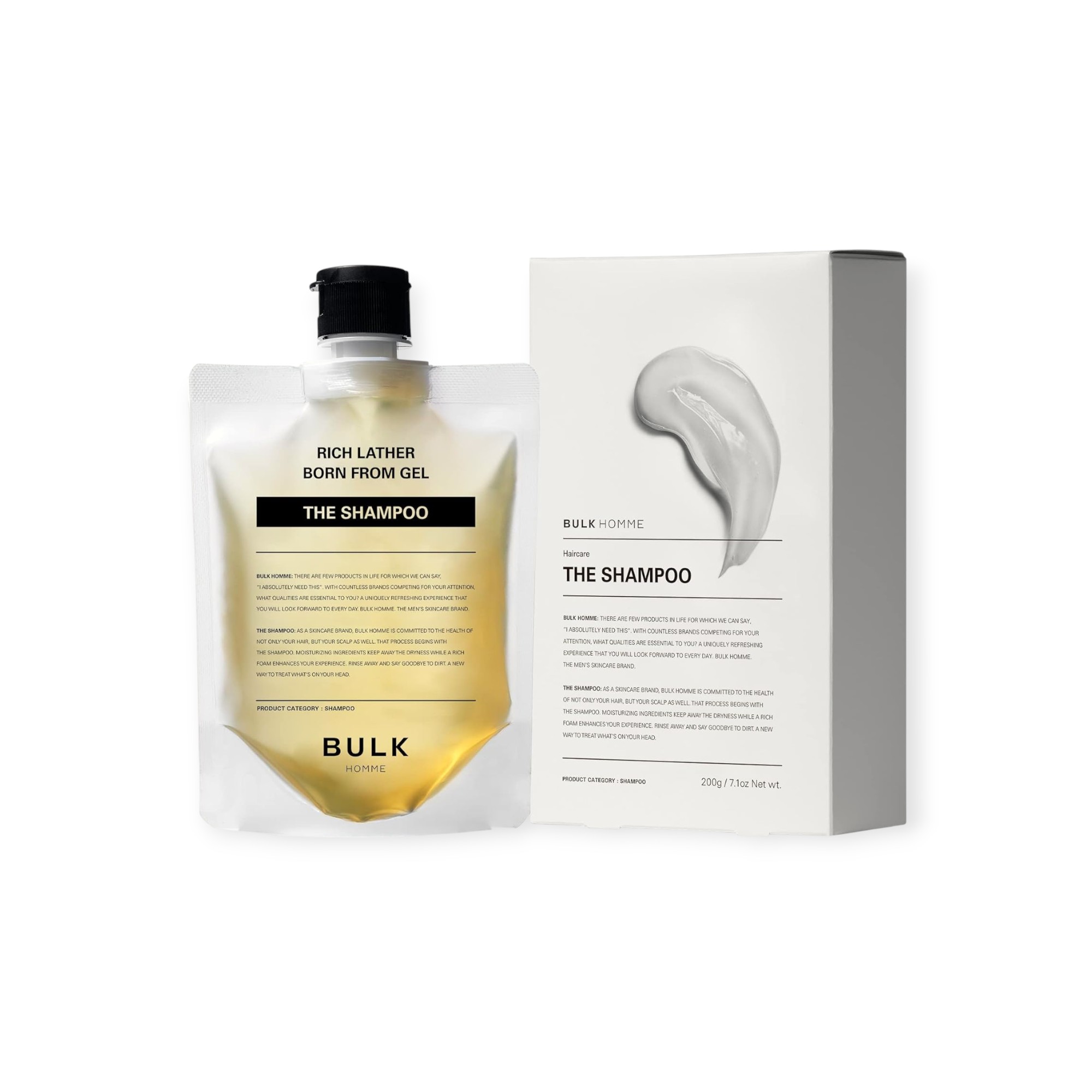 バルクオム 濃密泡 スカルプ シャンプー メンズ BULK HOMME THE