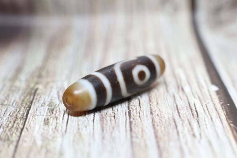 風化龍鱗・二眼天珠 40mm - 石縁パワーストーン専門店