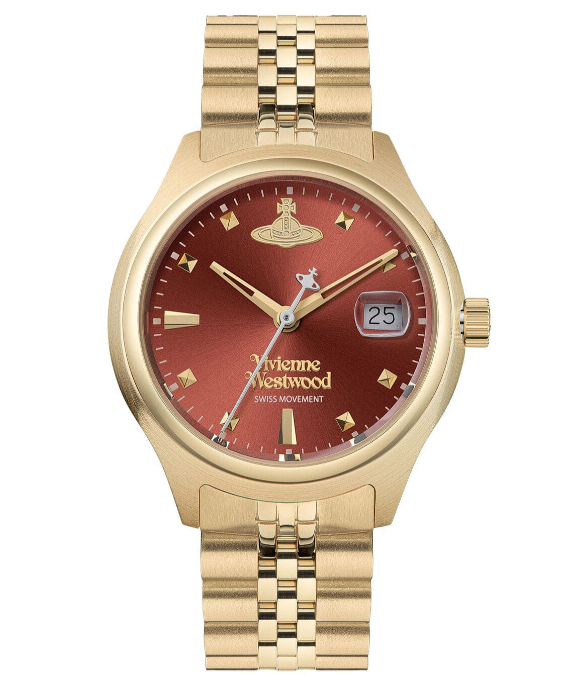 Vivienne Westwood Camberwell Purple 37mm Two Tone Watch