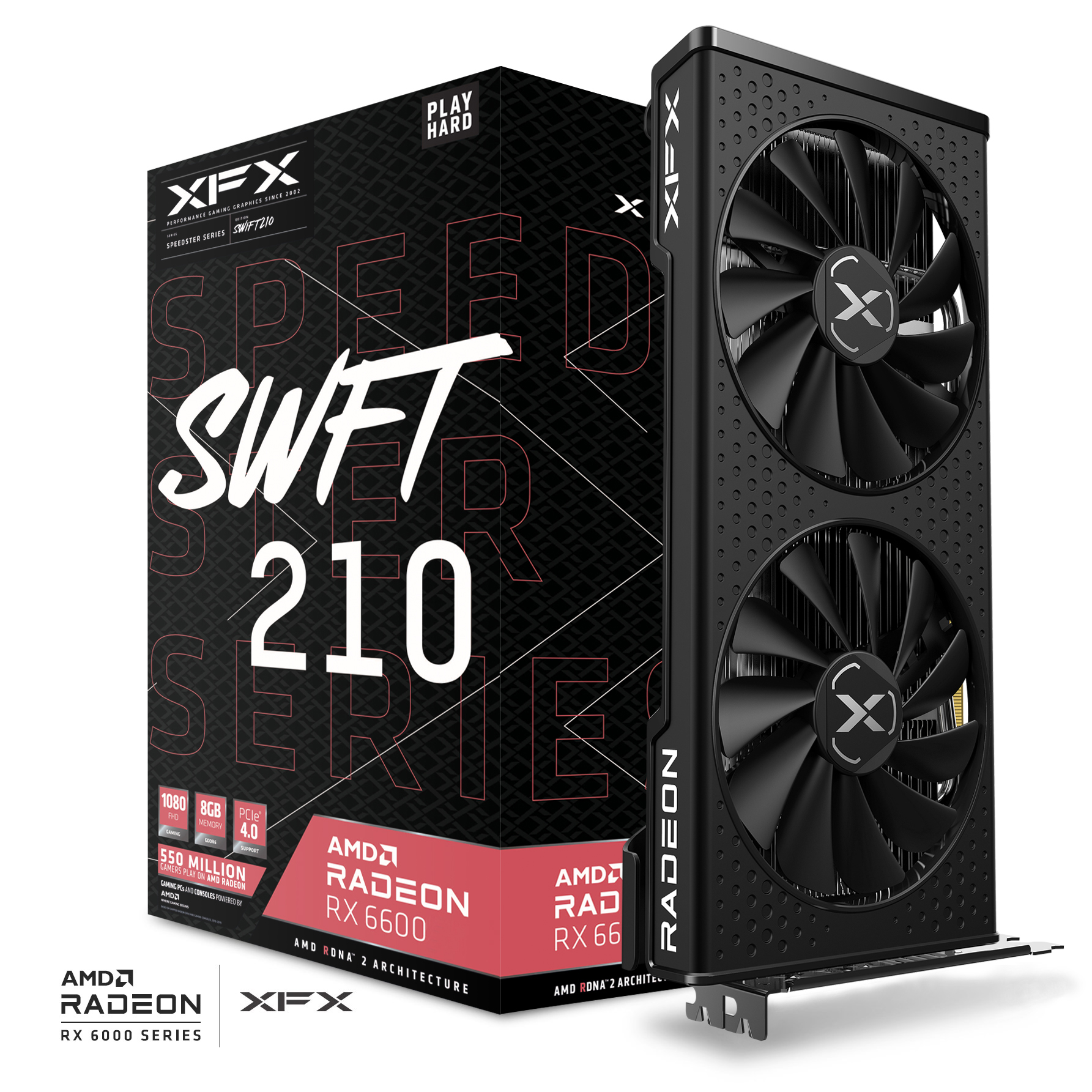 XFX SPEEDSTER SWFT210 RX 6600 8GB Core - 商品情報 - 「アイ」から
