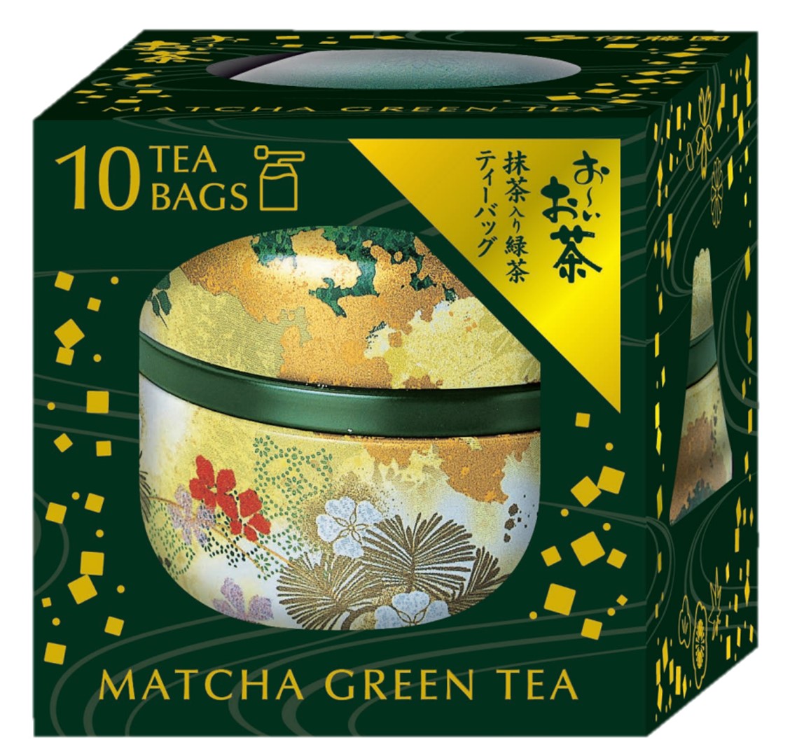 茶缶入り お～いお茶 抹茶入り緑茶ティーバッグ」を、1月27日（月）に