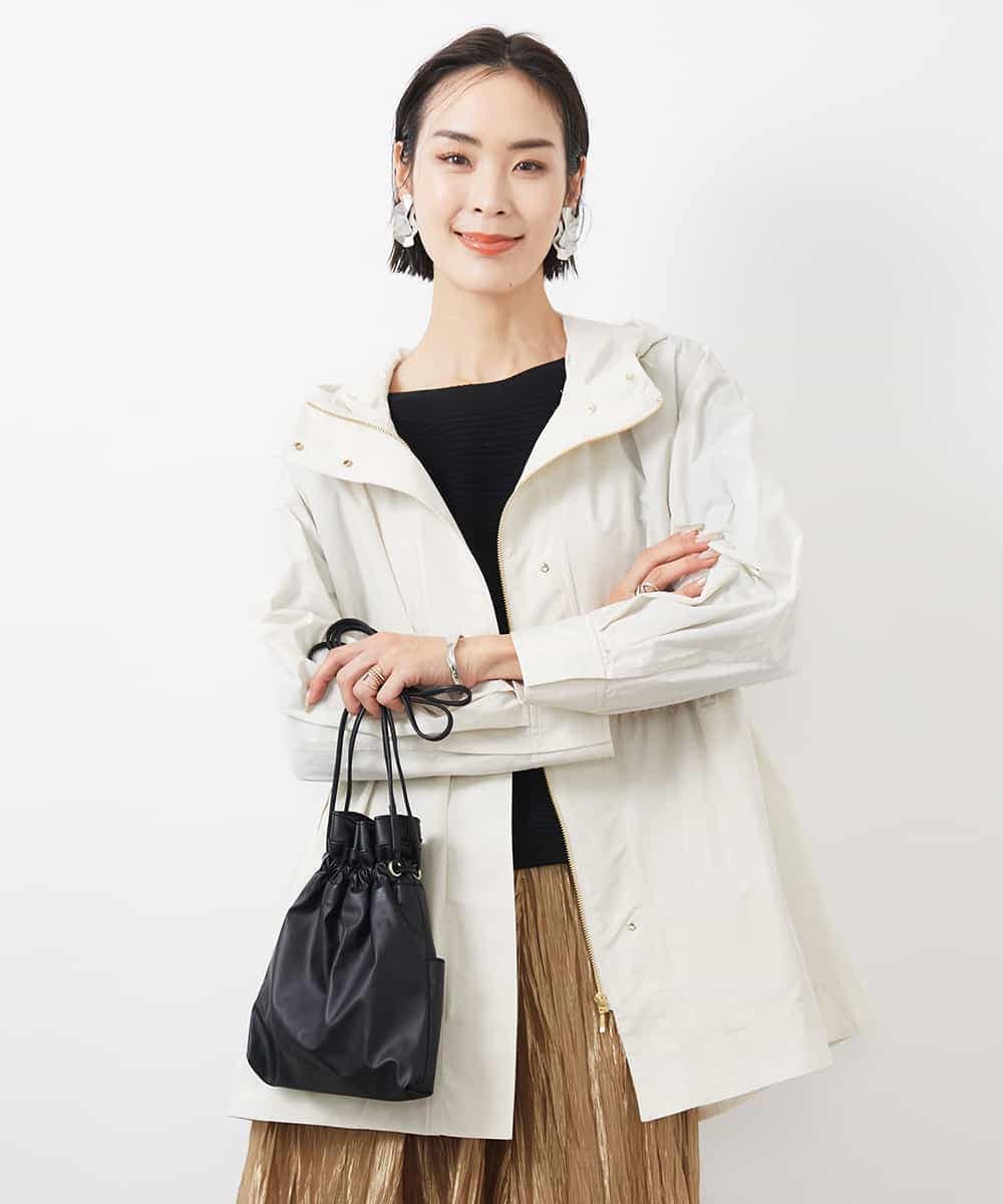 フード付きオーバーサイズコート(モッズコート) | MICHEL KLEIN