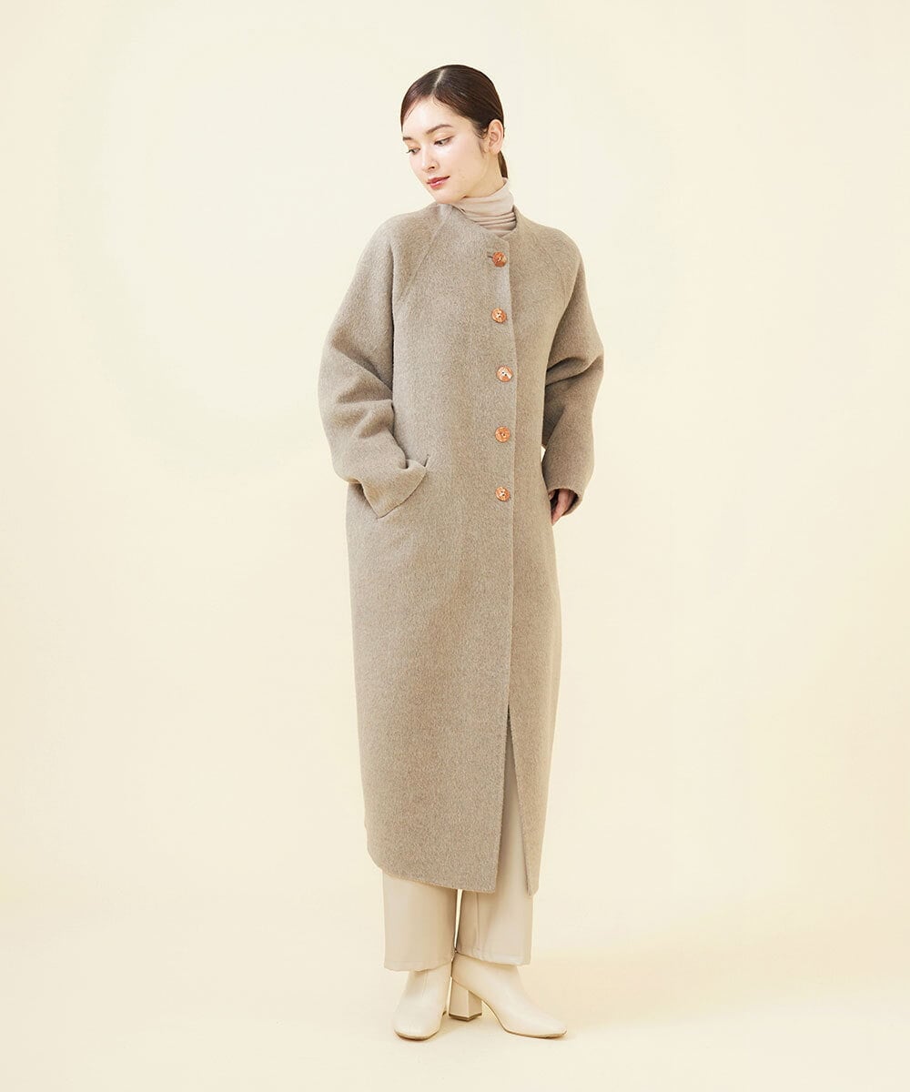 アルパカリバーコート(ノーカラーコート) | Sybilla(シビラ)｜イトキン