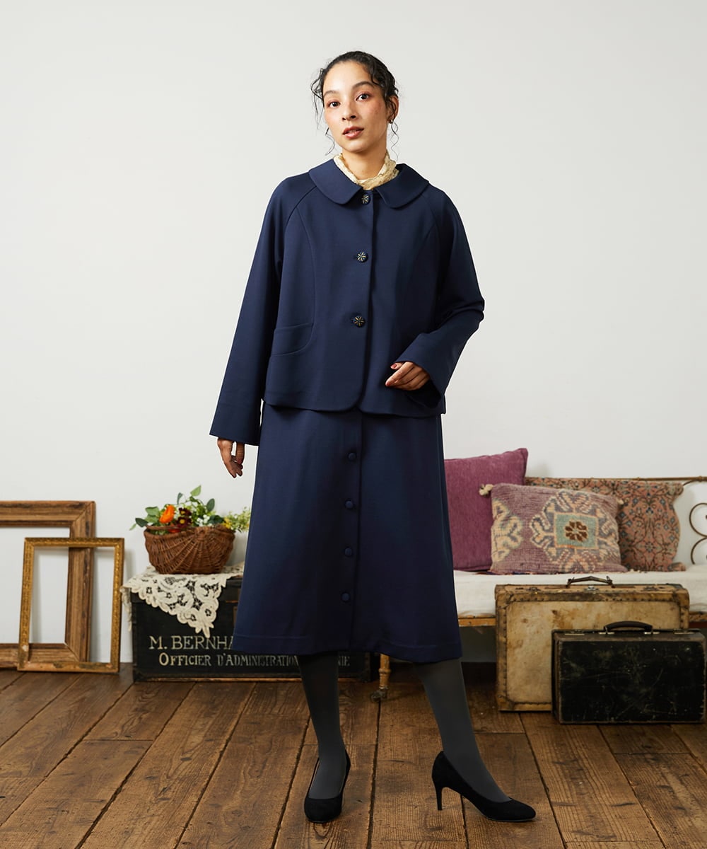 ポンチストレッチワンピース(ワンピース) | Jocomomola(ホコモモラ