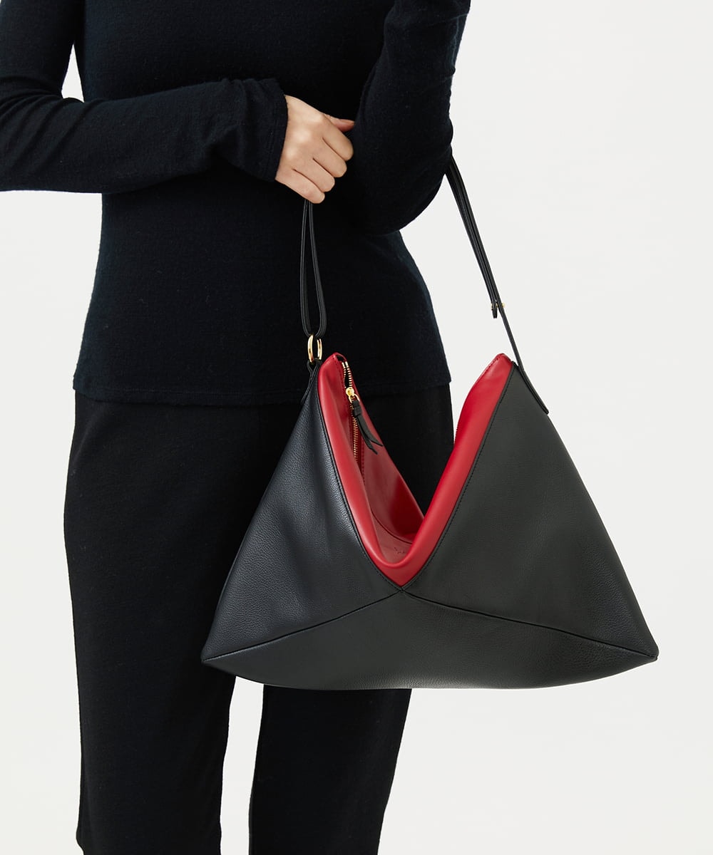 バイカラーレザーバッグ(ショルダーバッグ) | Sybilla(シビラ