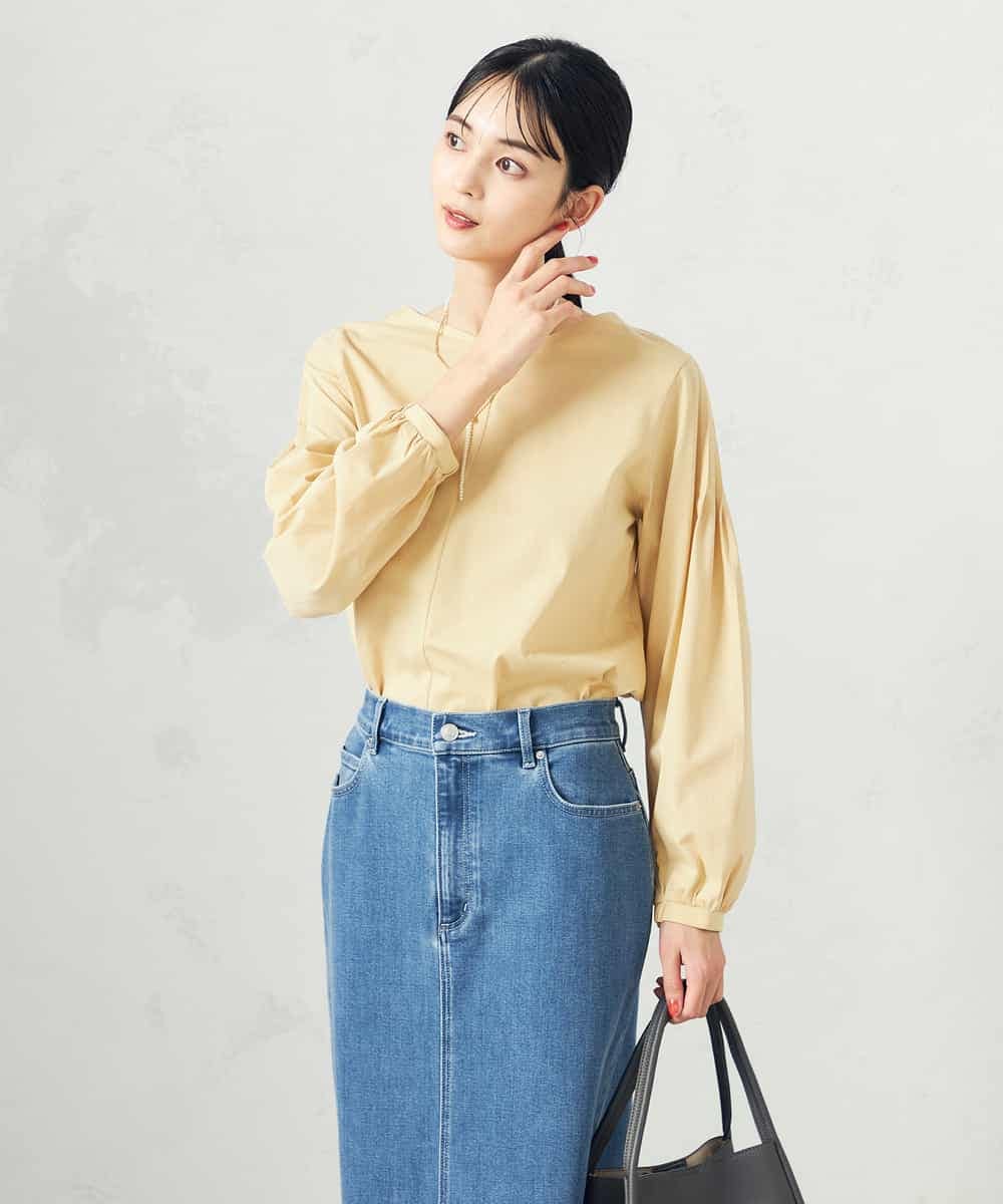 ピンタックスリーブトップス(カットソー・Tシャツ) | a.v.v(アー・ヴェ