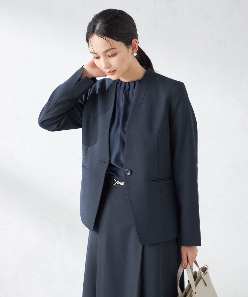 洗える/イージーケア/毛玉になりにくい/ストレッチ/吸水速乾】ツイード