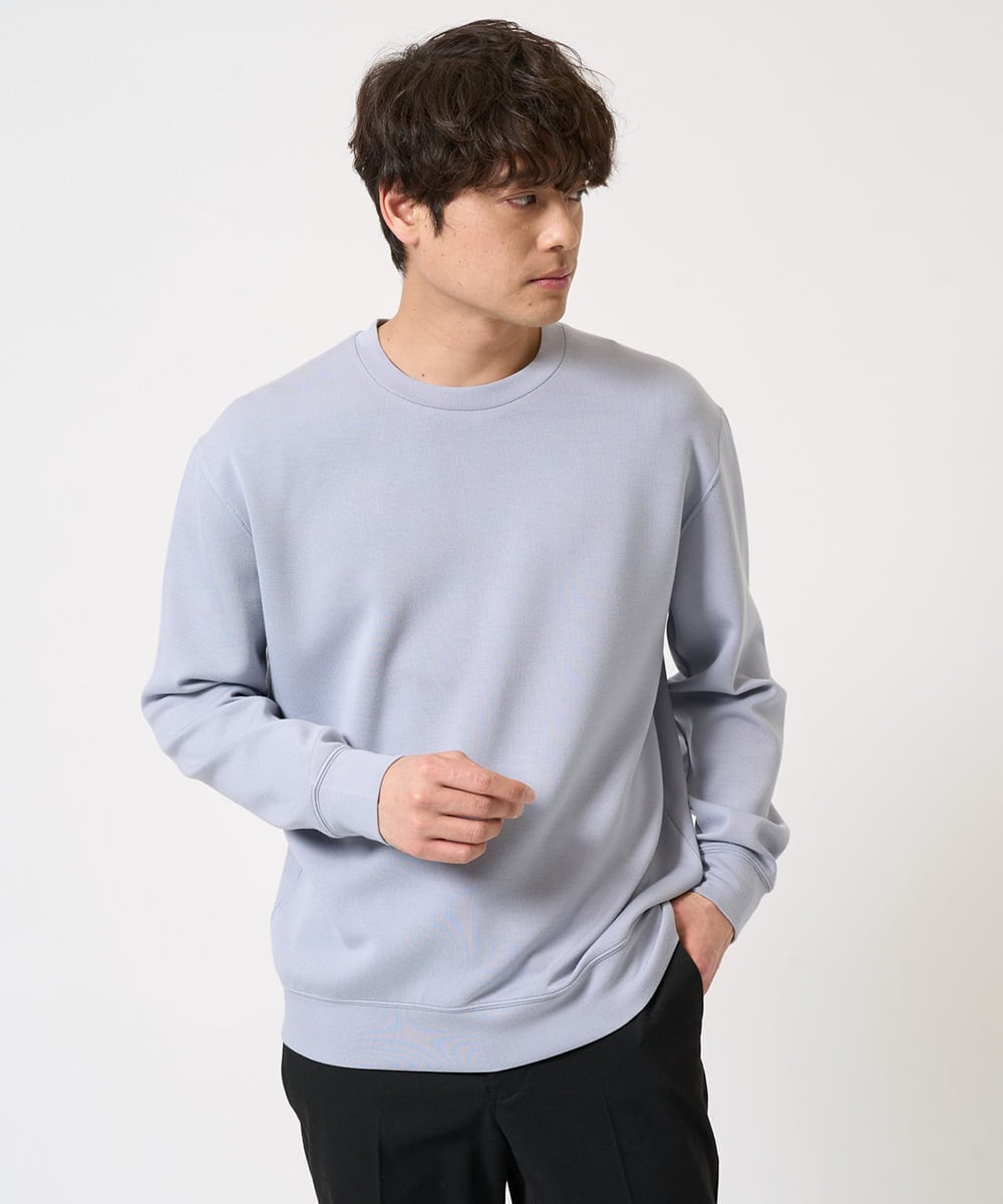 毛玉になりにくい】なめらかダンボール クルーネックスウェット