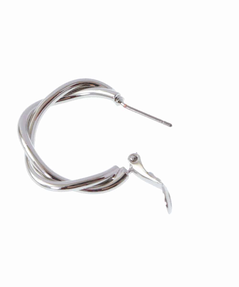 ネジネジフープピアス(ピアス・イヤリング) | a.v.v(アー・ヴェ・ヴェ