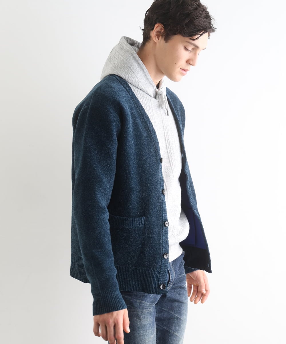 洗える】ダブルフェイス モールカーディガン(カーディガン) | MK
