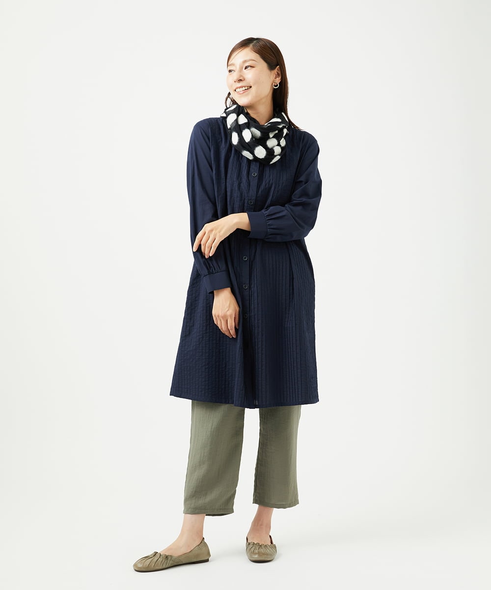 洗える]ニードルパンチドットストール(ストール・マフラー・スヌード