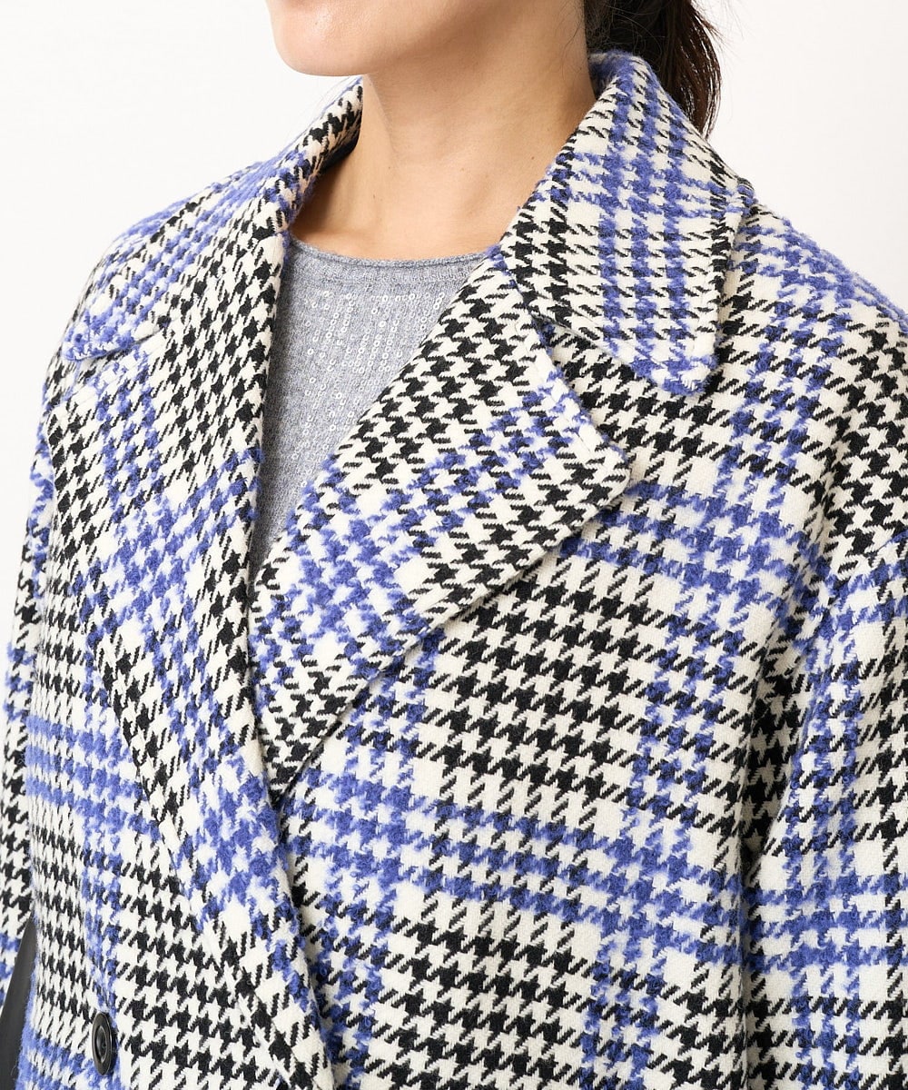 千鳥柄ツイードショートPコート(その他のジャケット・スーツ