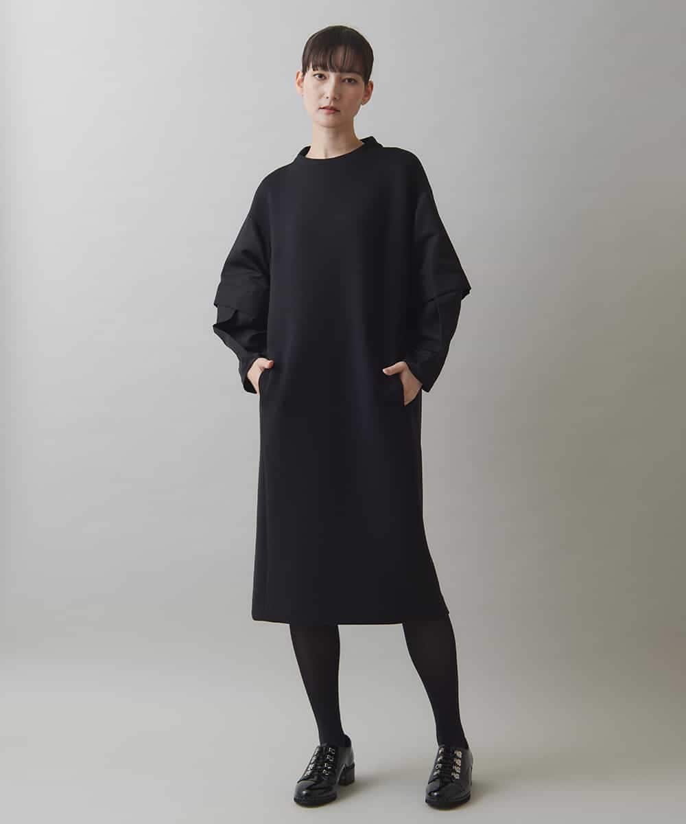 タフタジョイントダンボールニットワンピース /日本製(ワンピース