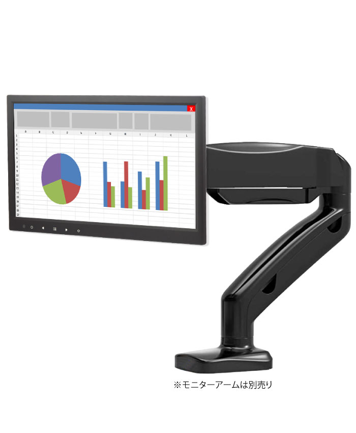 ITPROTECH 13.3型フルHD IPS液晶モニタ プレミアムモデル LCD13HVR-IPS
