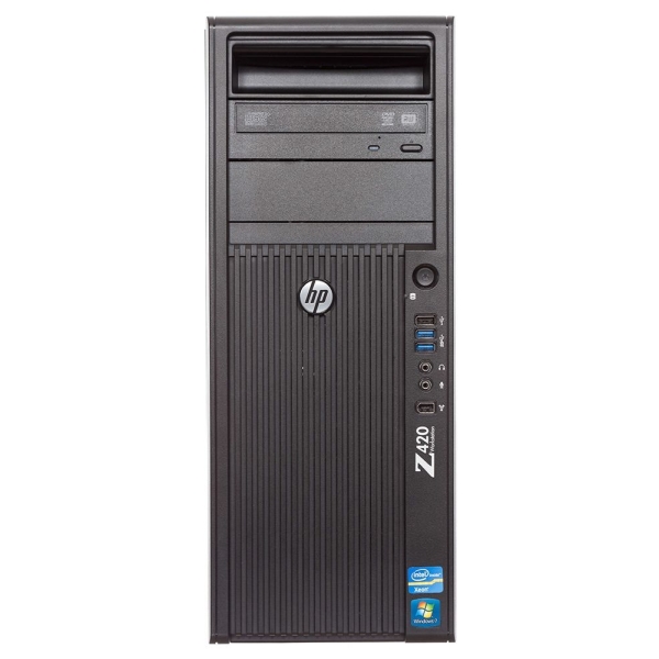 Workstation HP Z420, 1 x Intel 8 Core Xeon E5-2690v1 2.9 GHz, 32