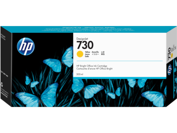 It Supplies - HP 730 300-ml Yellow DesignJet Ink Cartridge for HP
