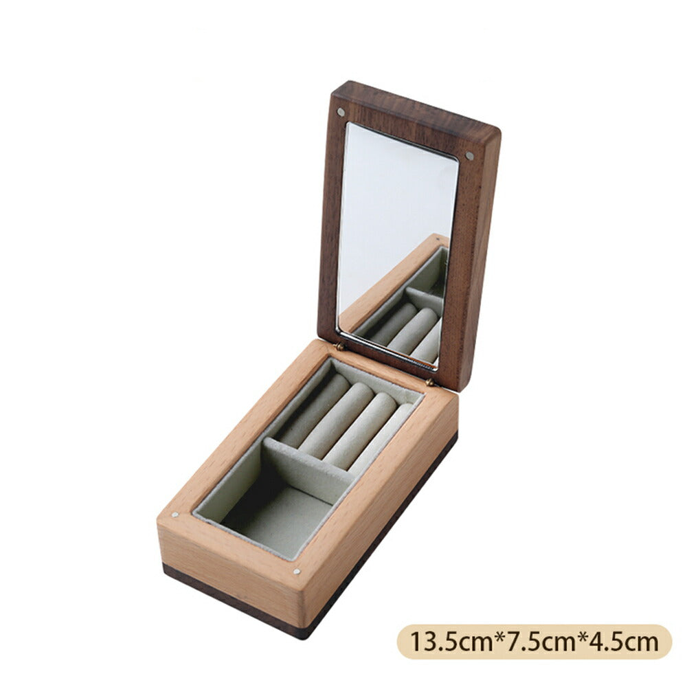 四つ葉のクローバー 月光宝箱 ピアスケース 指輪ケース 小 ジュエリー