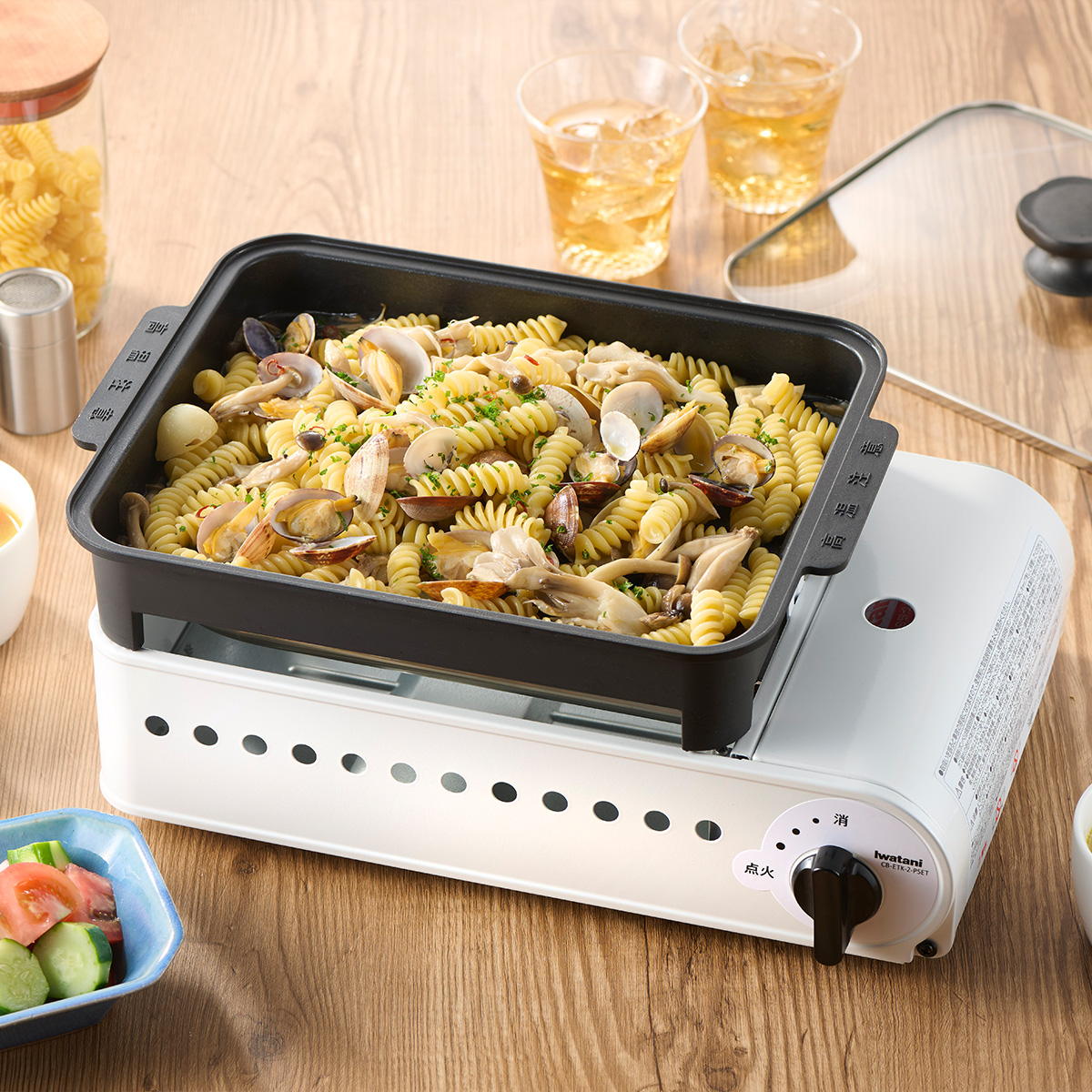 カセットガスたこ焼器 プロたこマルチ