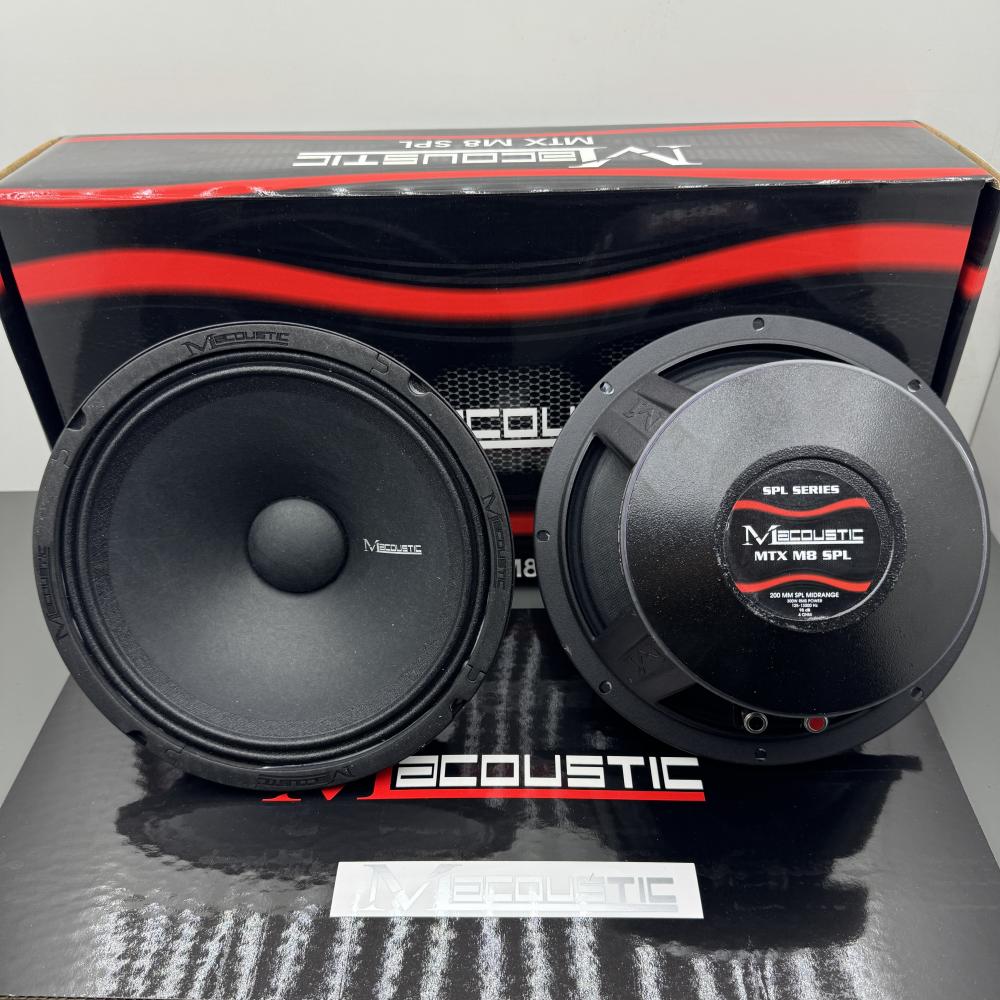 M ACOUSTİC MTXM8 SPL 20CM MİDRANGE 300RMS - Üyelere Özel + KDV