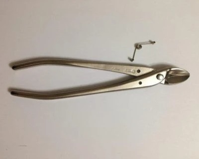 No.8061 白染め反り刃又枝切(大) - Bonsai Network Japan