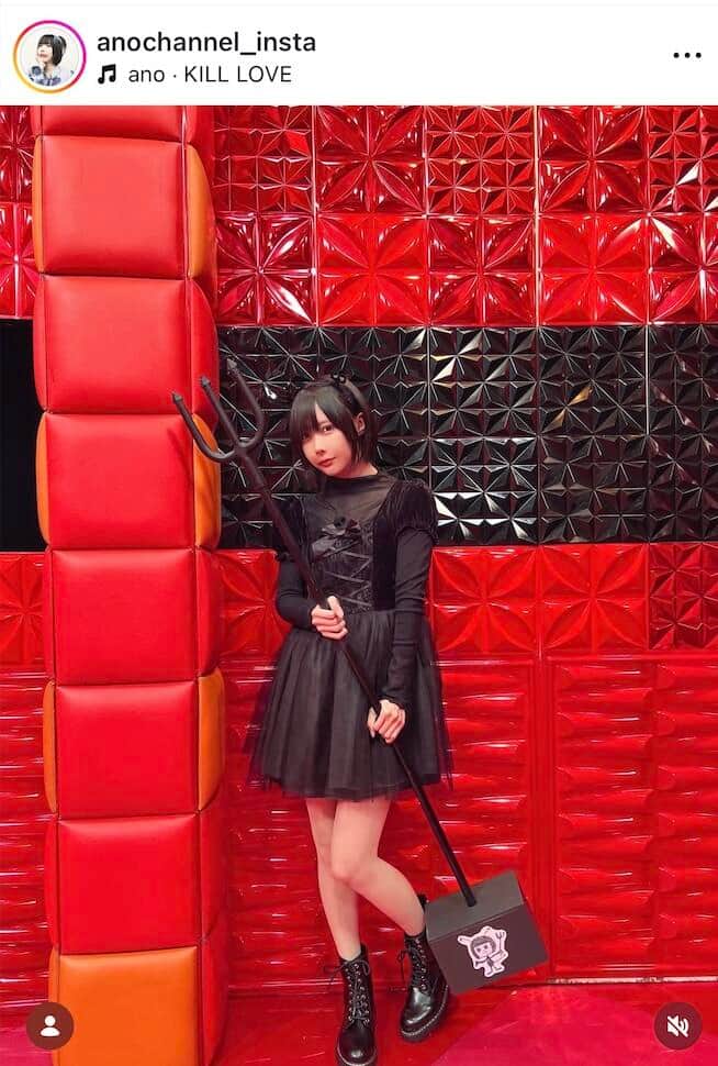 あのちゃん、膝上ミニワンピの「激カワ」デビル風衣装に反響 「悪魔