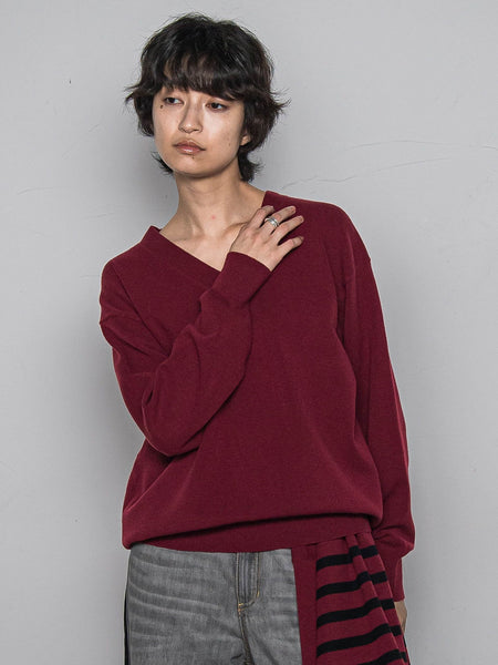 ふわもち】Vネックニット≪洗濯機で洗える≫ | MAYSON GREY（メイソン