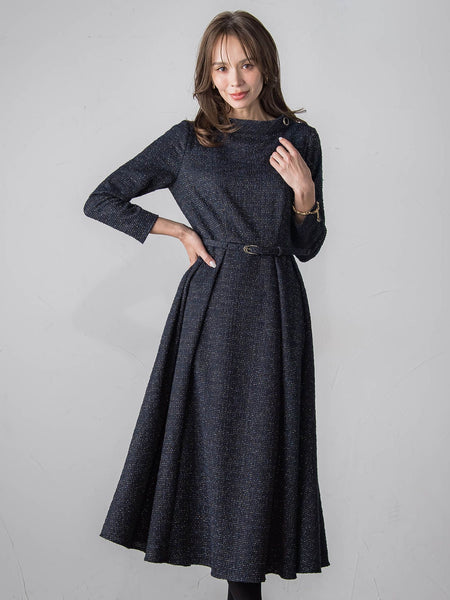 ツイードラメワンピース | Viaggio Blu（ビアッジョブルー