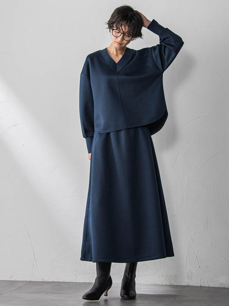 軽量ボンディングスカートセットアップ≪洗濯機で洗える≫ | MAYSON