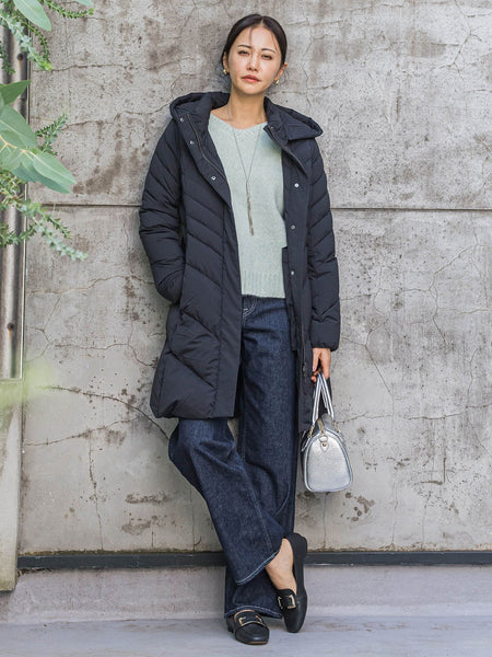 ストレッチダウンロングコート | LAUTREAMONT（ロートレアモン