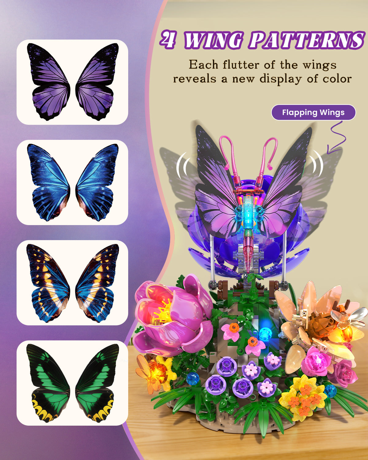 Butterfly Effect - Mystic Flutter 10002 | 723 + PCS – jmbricklayer