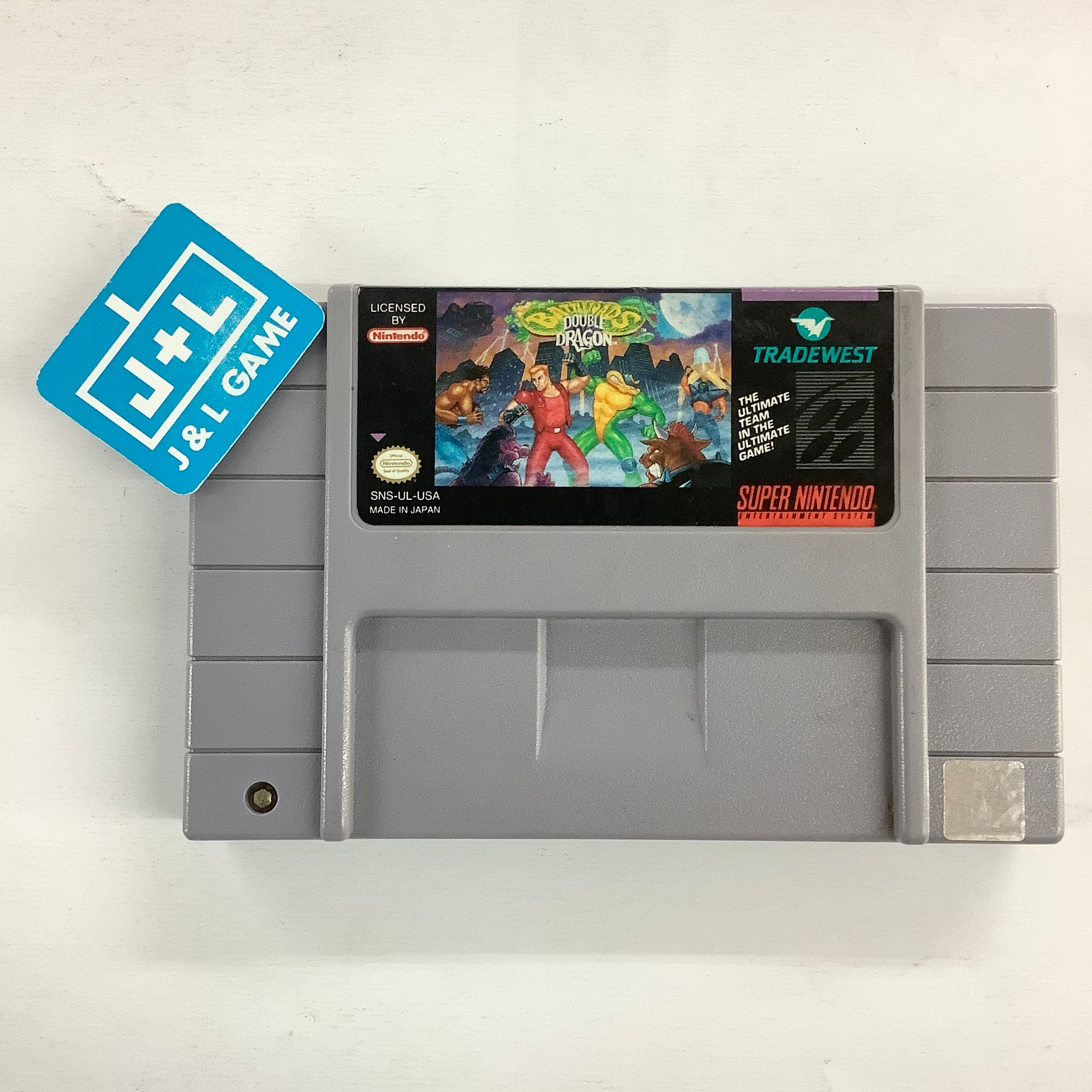 Battletoads & Double Dragon - (SNES) Super Nintendo [Pre-Owned