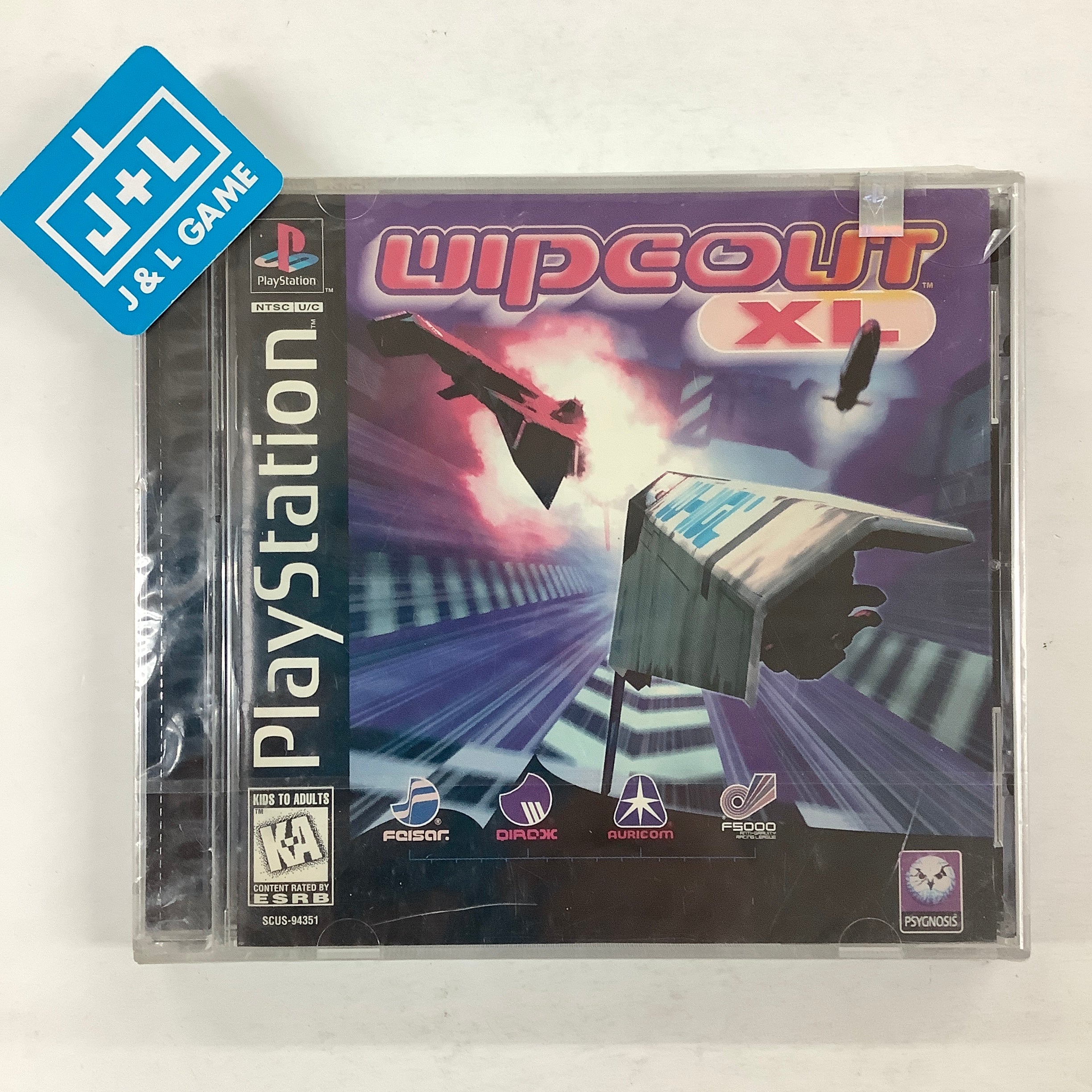 Wipeout XL - (PS1) PlayStation 1 | J&L Game