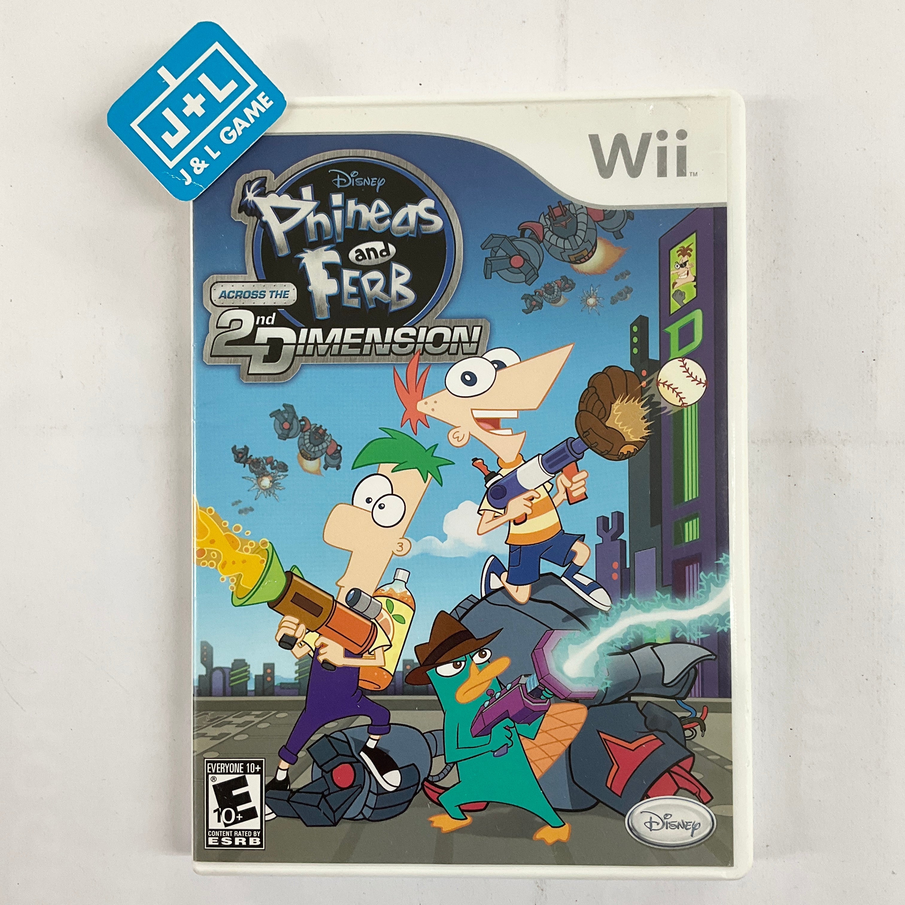 Phineas and Ferb: Across the 2nd Dimension - Nintendo Wii [Pre