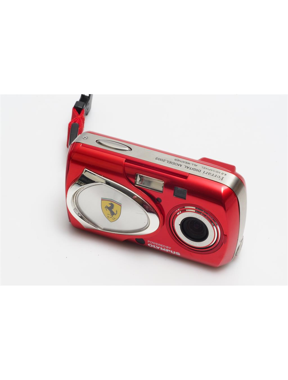 Olympus Ferrari Digital Camera Model 2003 4.0 w. Case | JO GEIER