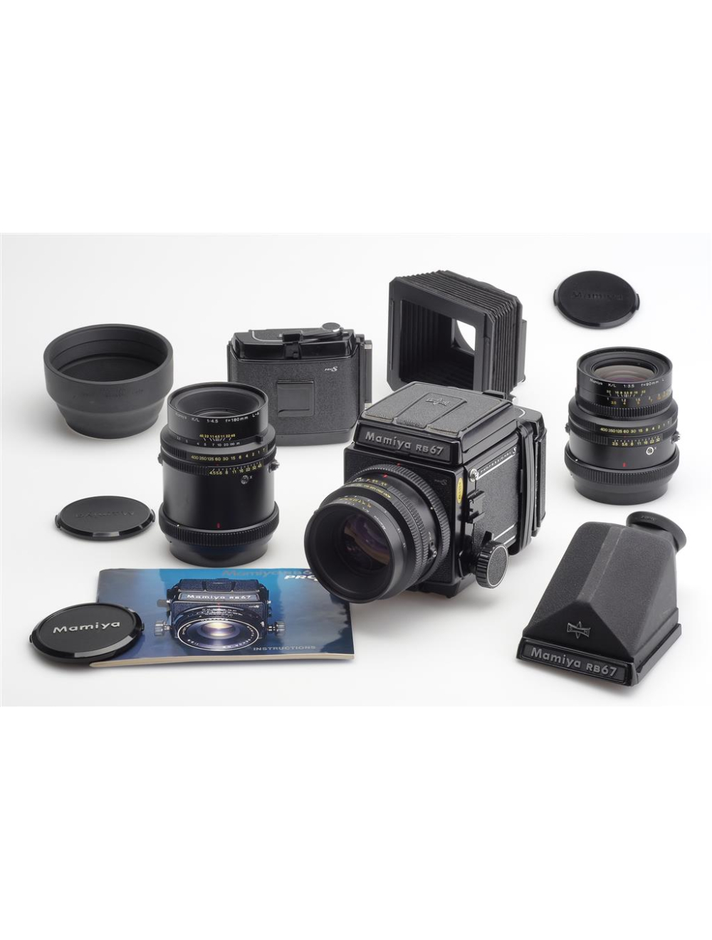 Mamiya RB67 Professional S Outfit w. 127mm 90mm 180mm | JO GEIER