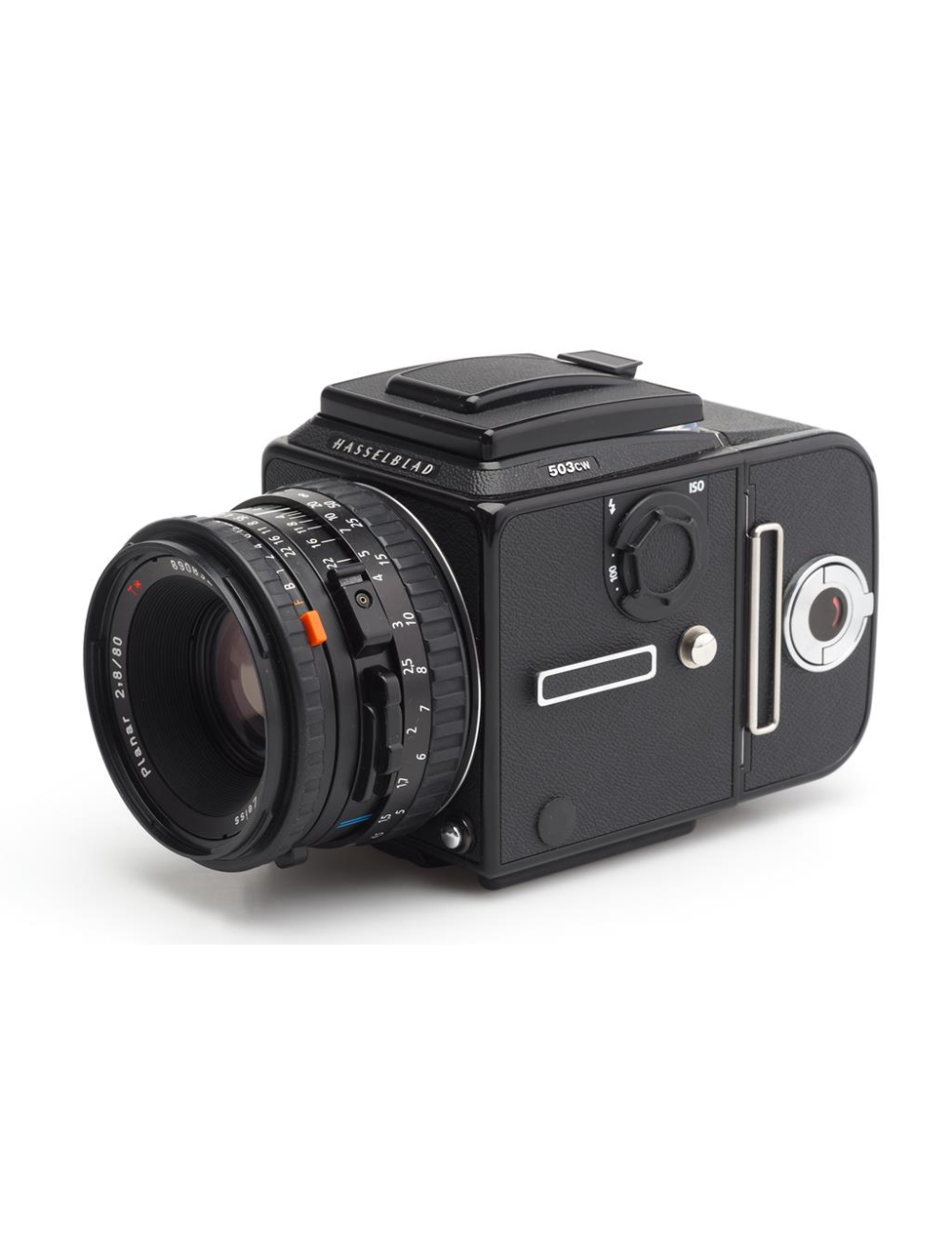 Hasselblad 503 CW Black w. CFE Planar 2.8/80mm T* & Mag. 12 | JO GEIER