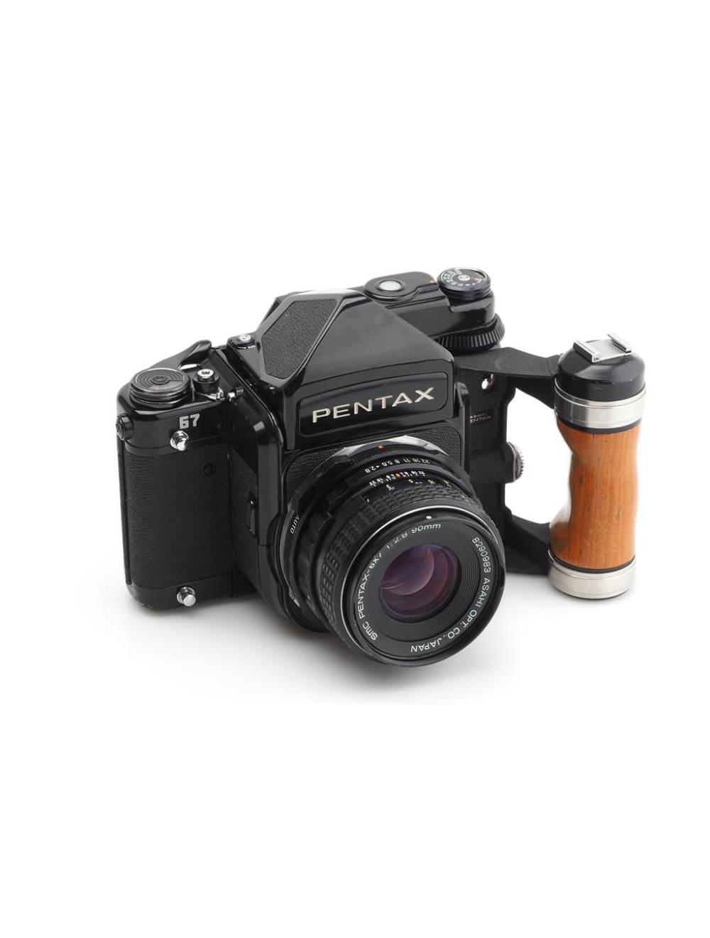 Asahi Pentax 67 6x7 w. 2.8/90mm SMC & TTL Metering Prism | JO GEIER