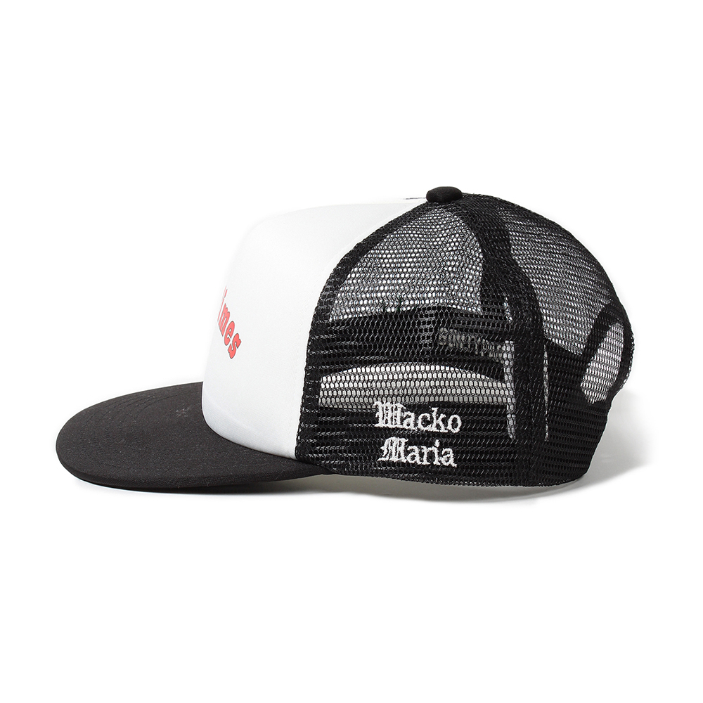 WACKO MARIA/HIGH TIMES / MESH CAP（BLACK）［メッシュキャップ-24春