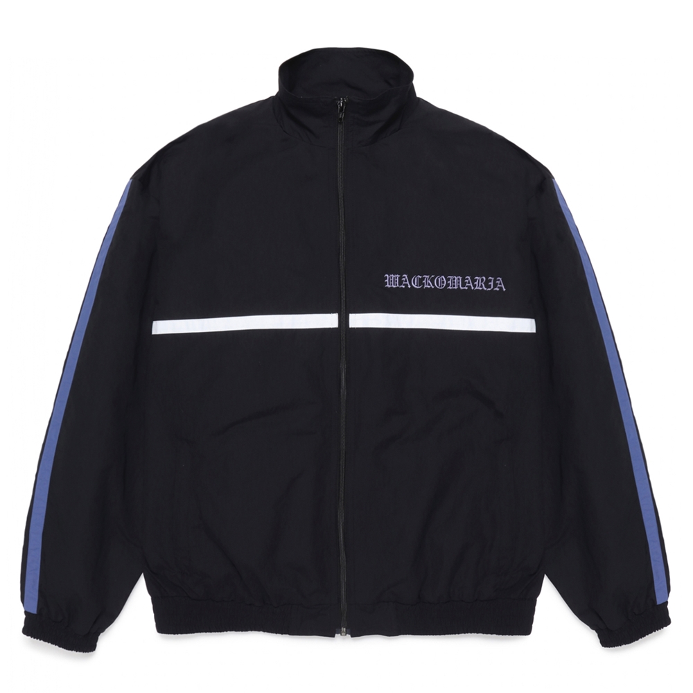 WACKO MARIA/NYLON TRACK JACKET（BLACK）［ナイロントラックJKT-24