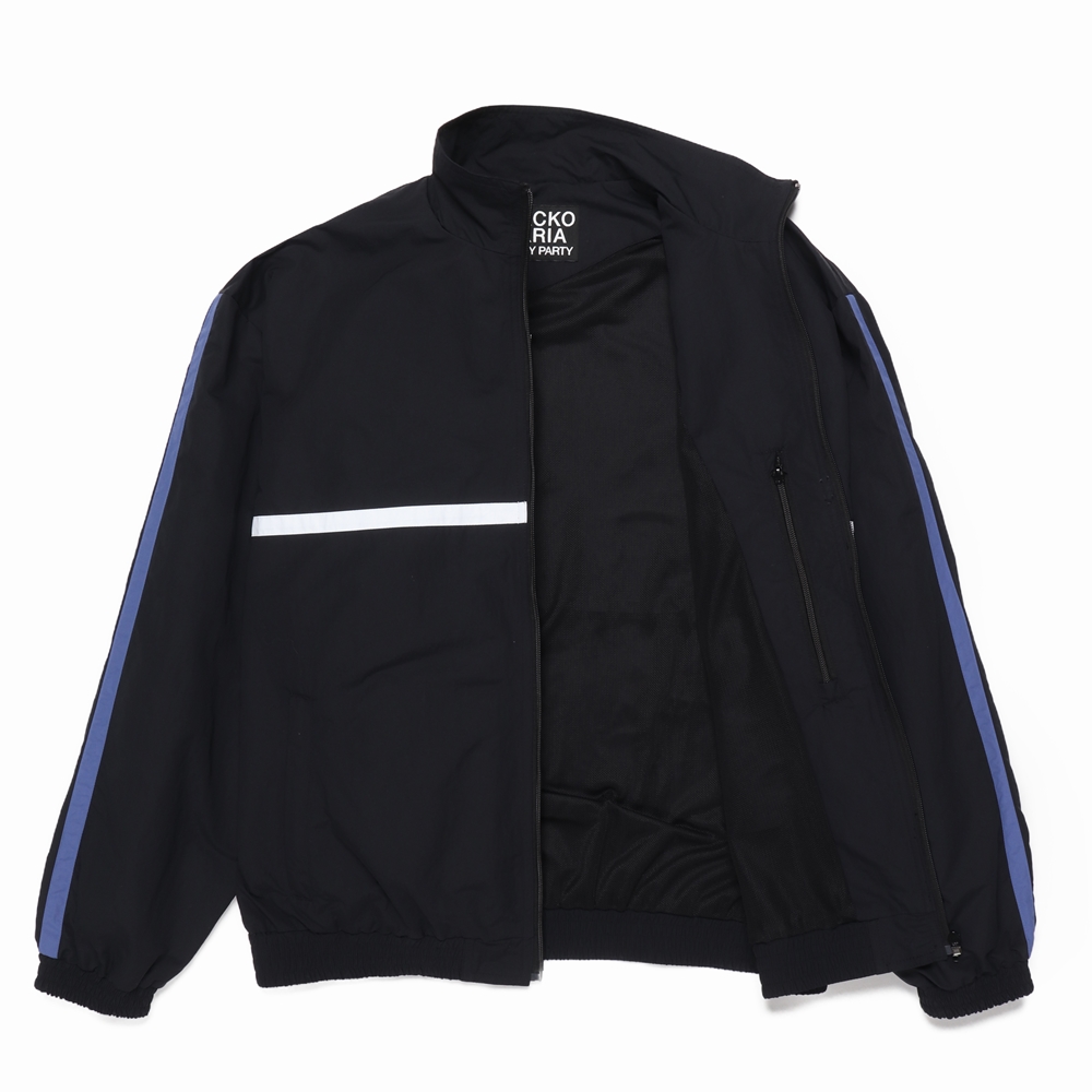 WACKO MARIA/NYLON TRACK JACKET（BLACK）［ナイロントラックJKT-24