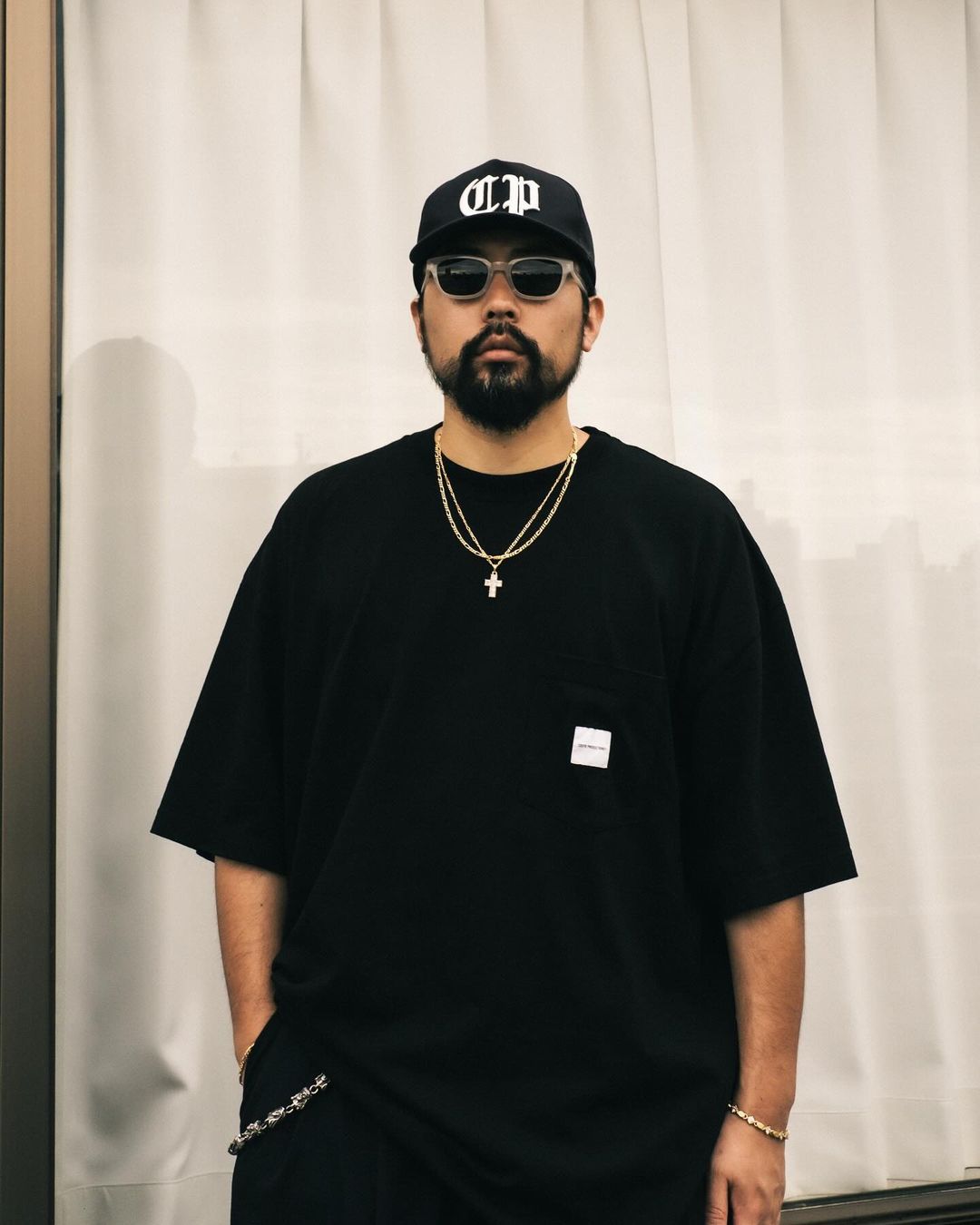 COOTIE PRODUCTIONS/T/C Twill 5 Panel Cap（Black）［T/Cツイル5