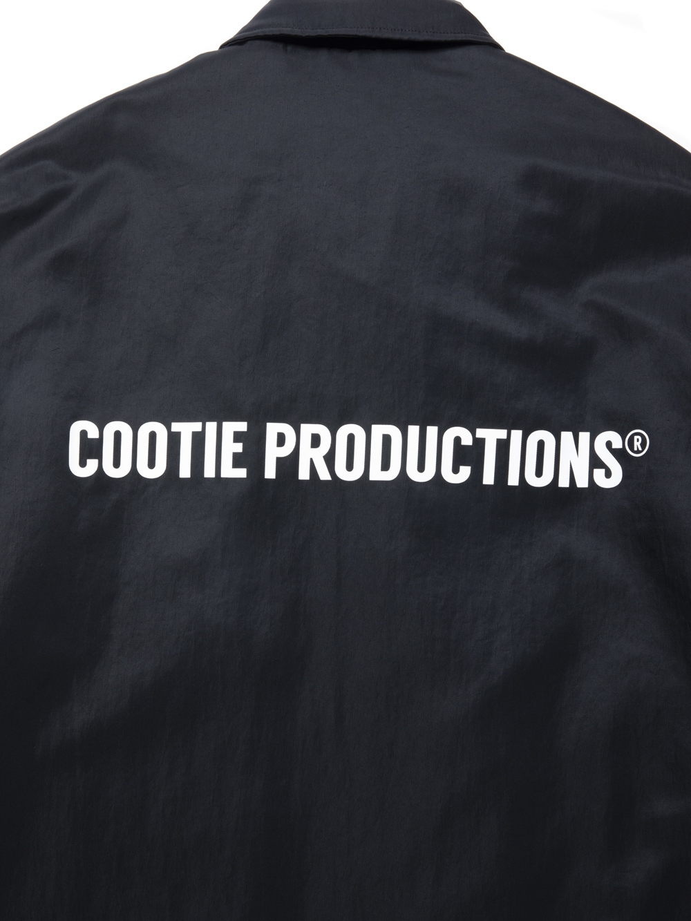 COOTIE PRODUCTIONS/Error Fit Padded Coach Jacket（Black）［エラー