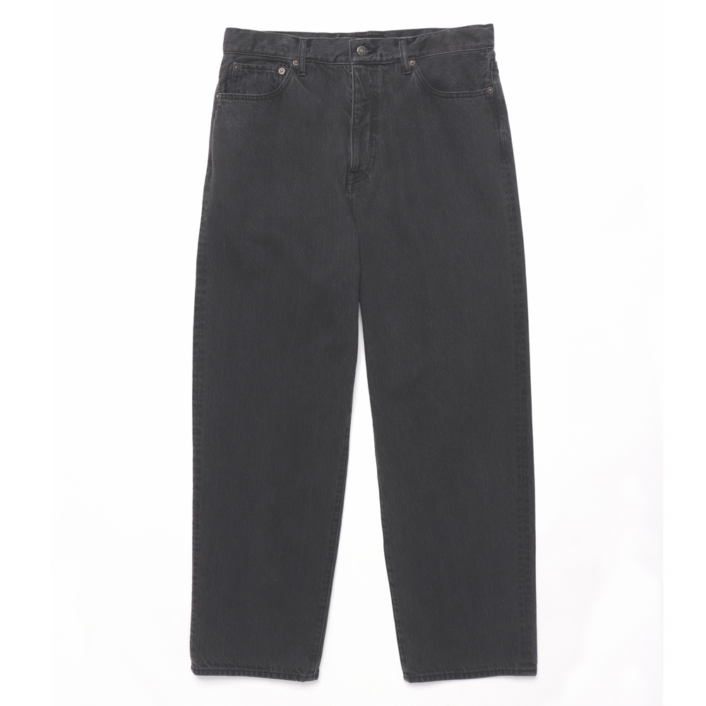 WACKO MARIA/WASHED DENIM PANTS（BLACK）［ウォッシュドデニムパンツ