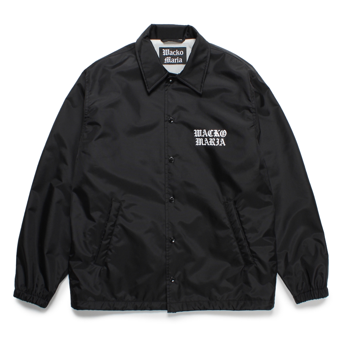 WACKO MARIA/COACH JACKET（BLACK）［コーチJKT-25春夏］ - JONAS