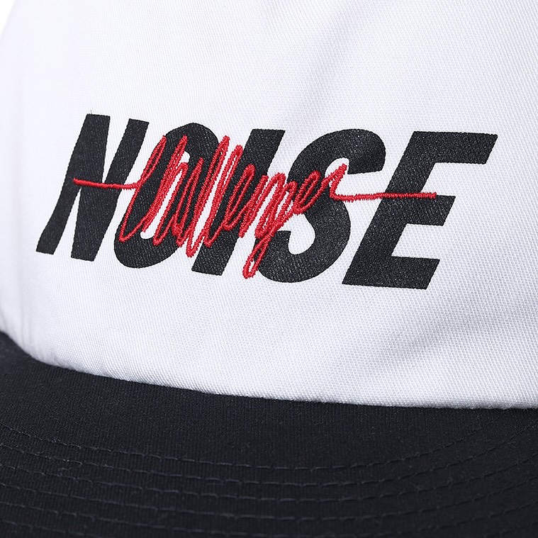 CHALLENGER/NOISE CAP（OFF WHITE/BLACK）［ノイズキャップ-25秋冬