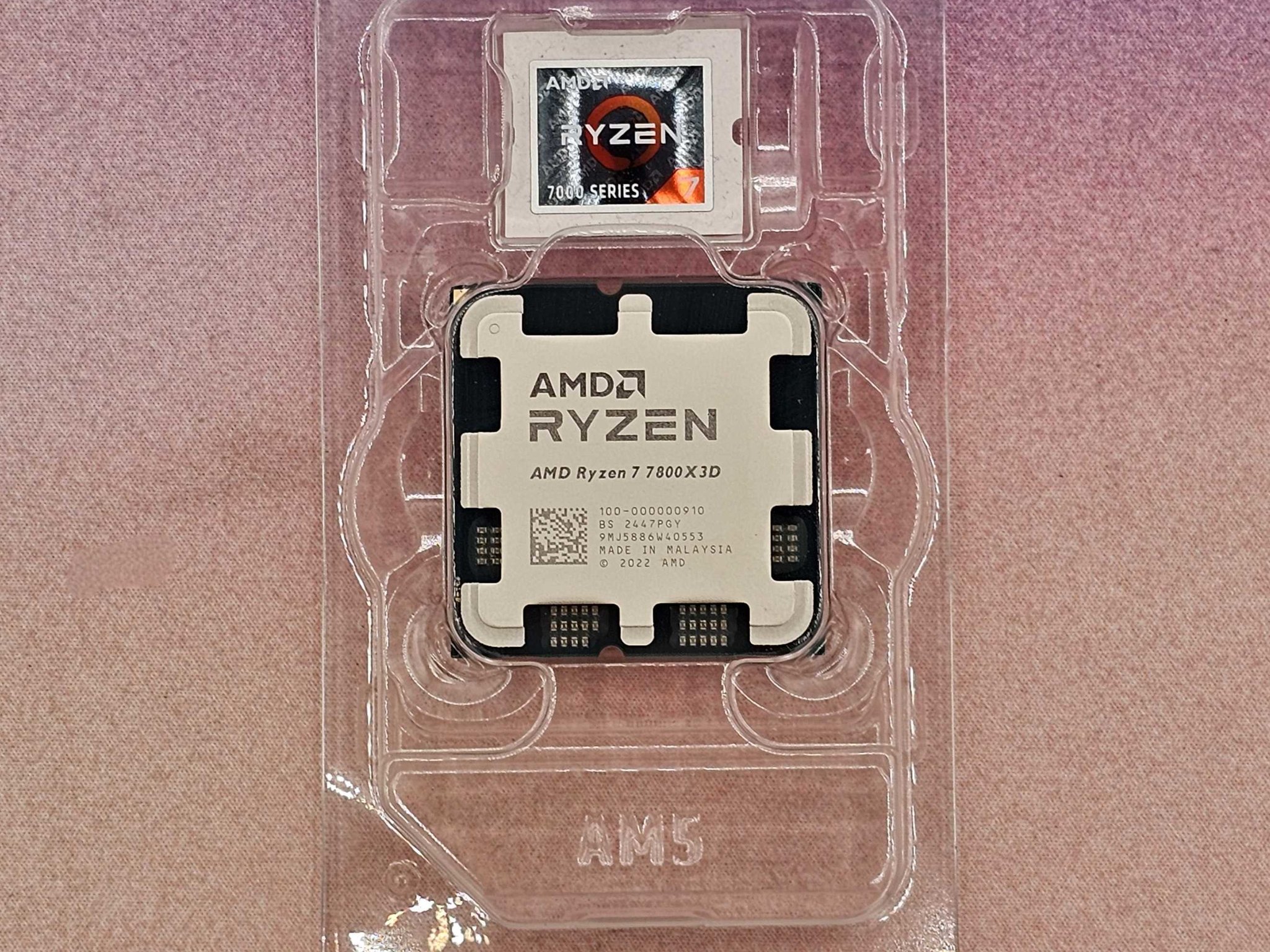 AMD Ryzen 7 7800X3Dバルク AMD Ryzen 7 7800X3D バルク Ryzen7